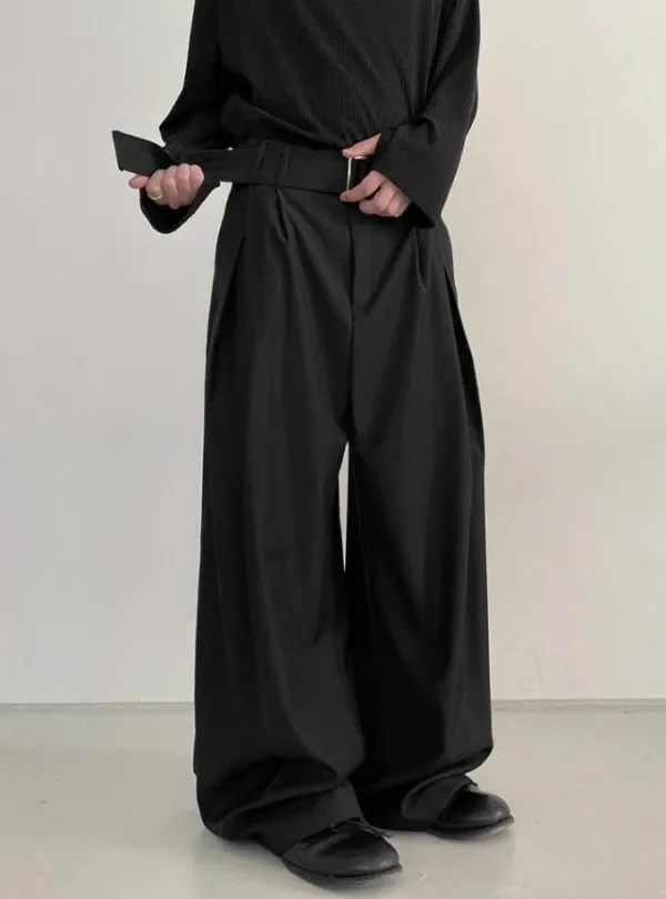 Elegant Everyday Black Tailored Pants