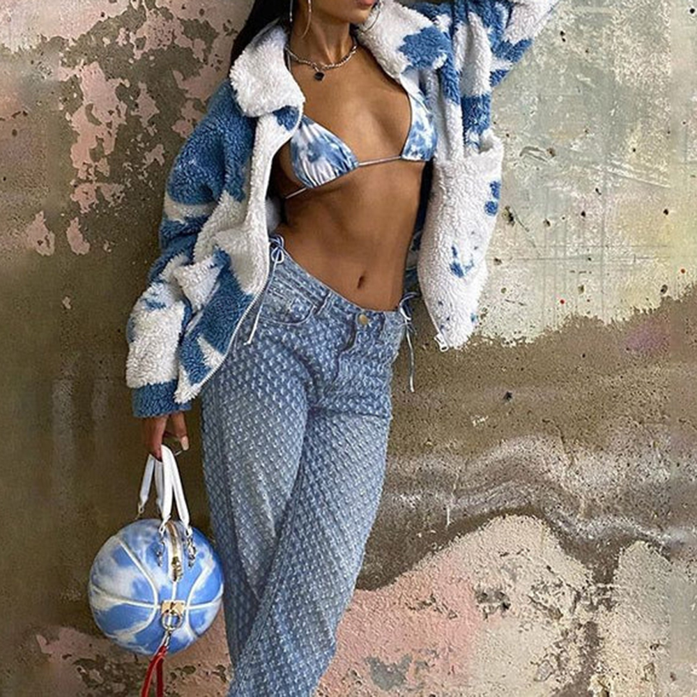 Vintage High Waist Ripped Jeans