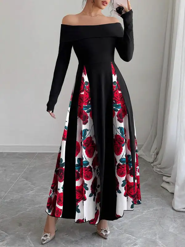 High Long Maxi Dress
