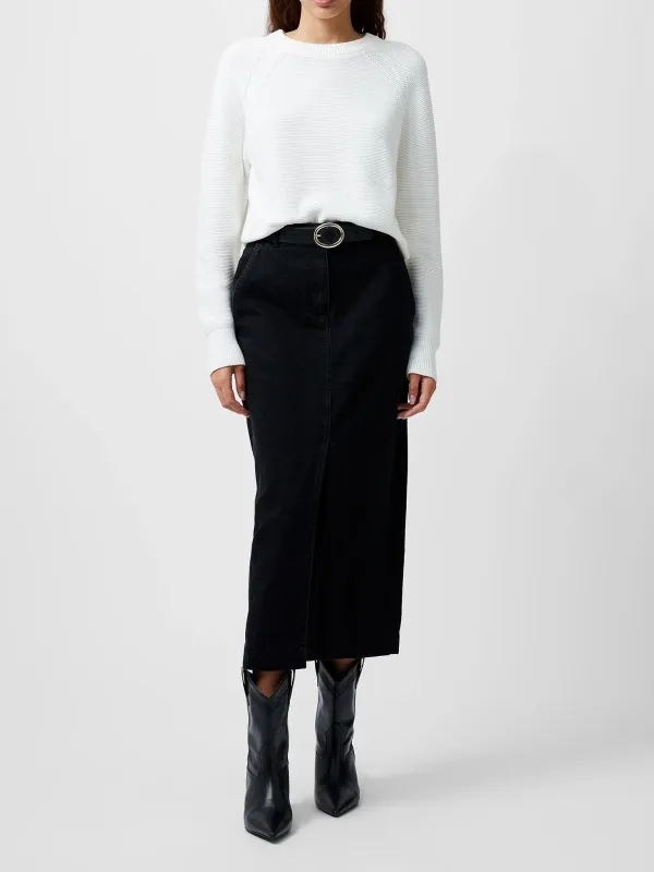 Simple Solid Color Crew Neck Sweater