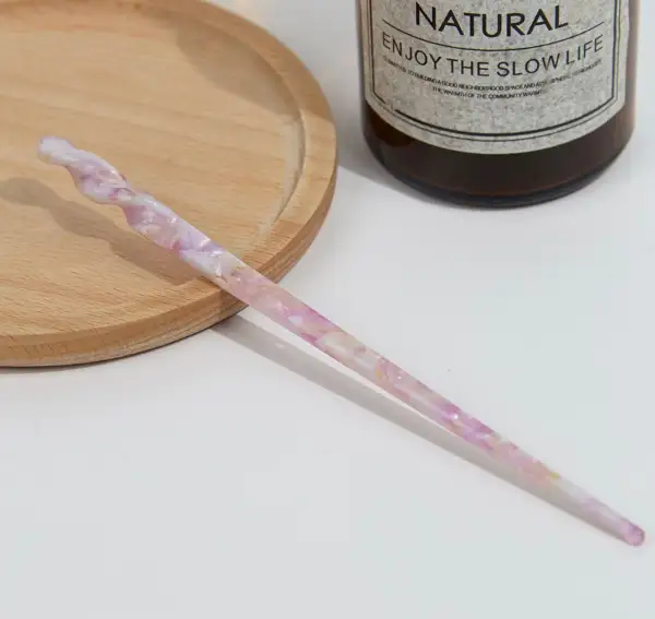 Simple Marbled Hair Pin
