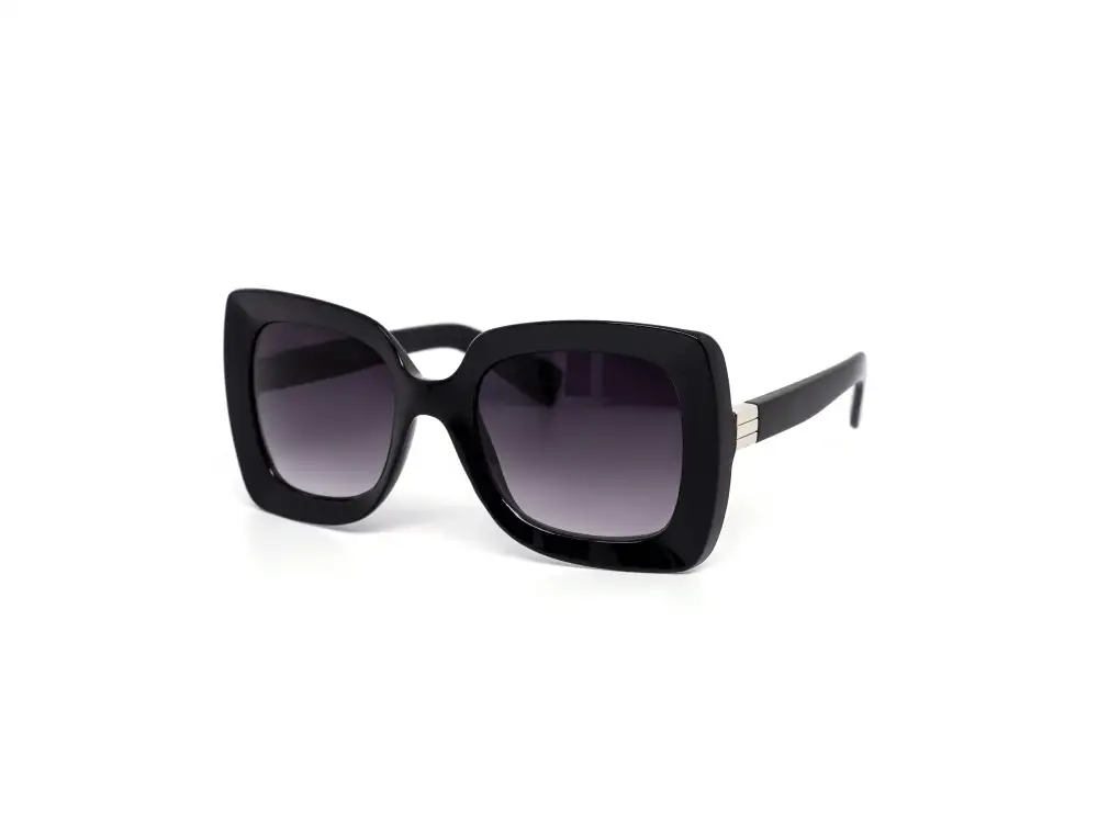 12-Pack Oversized Rectangle Gradient Sunglasses