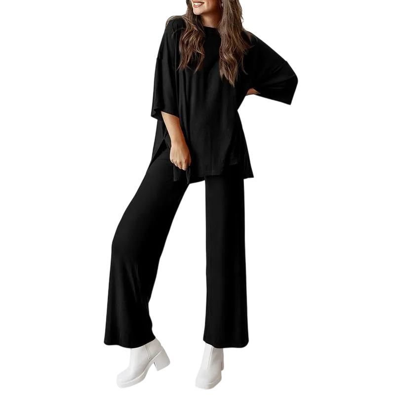 Women's 2-Piece Outfits Short Sleeve