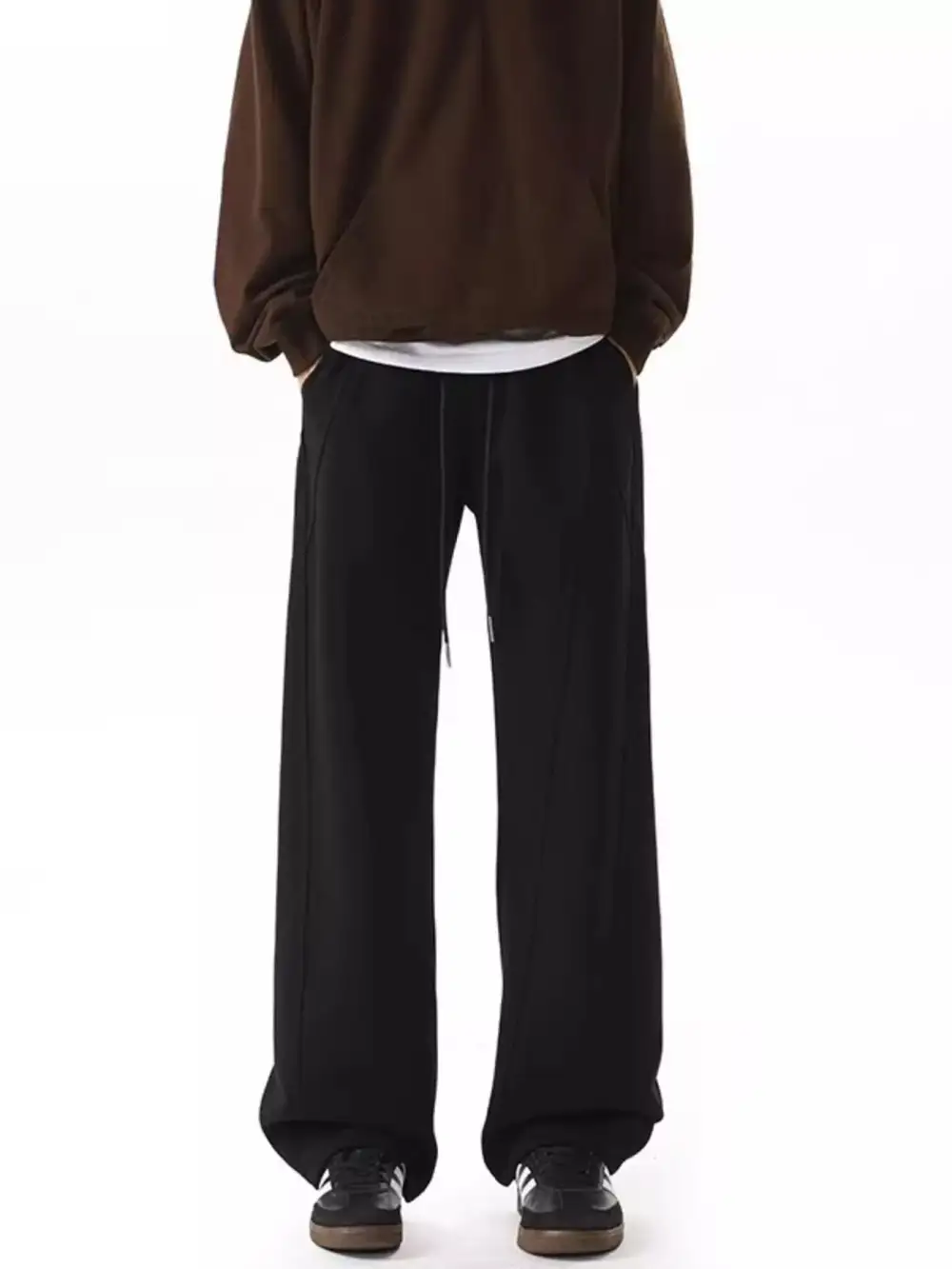 Refined Men's Plus Size Drawstring Wide Leg Pants