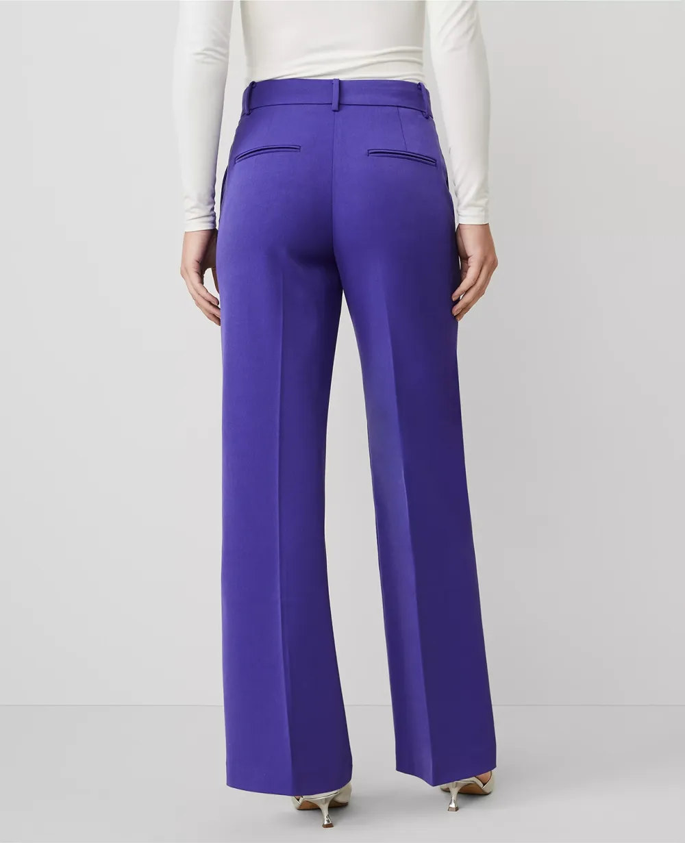 Purple Perfect Wide-Leg Pant