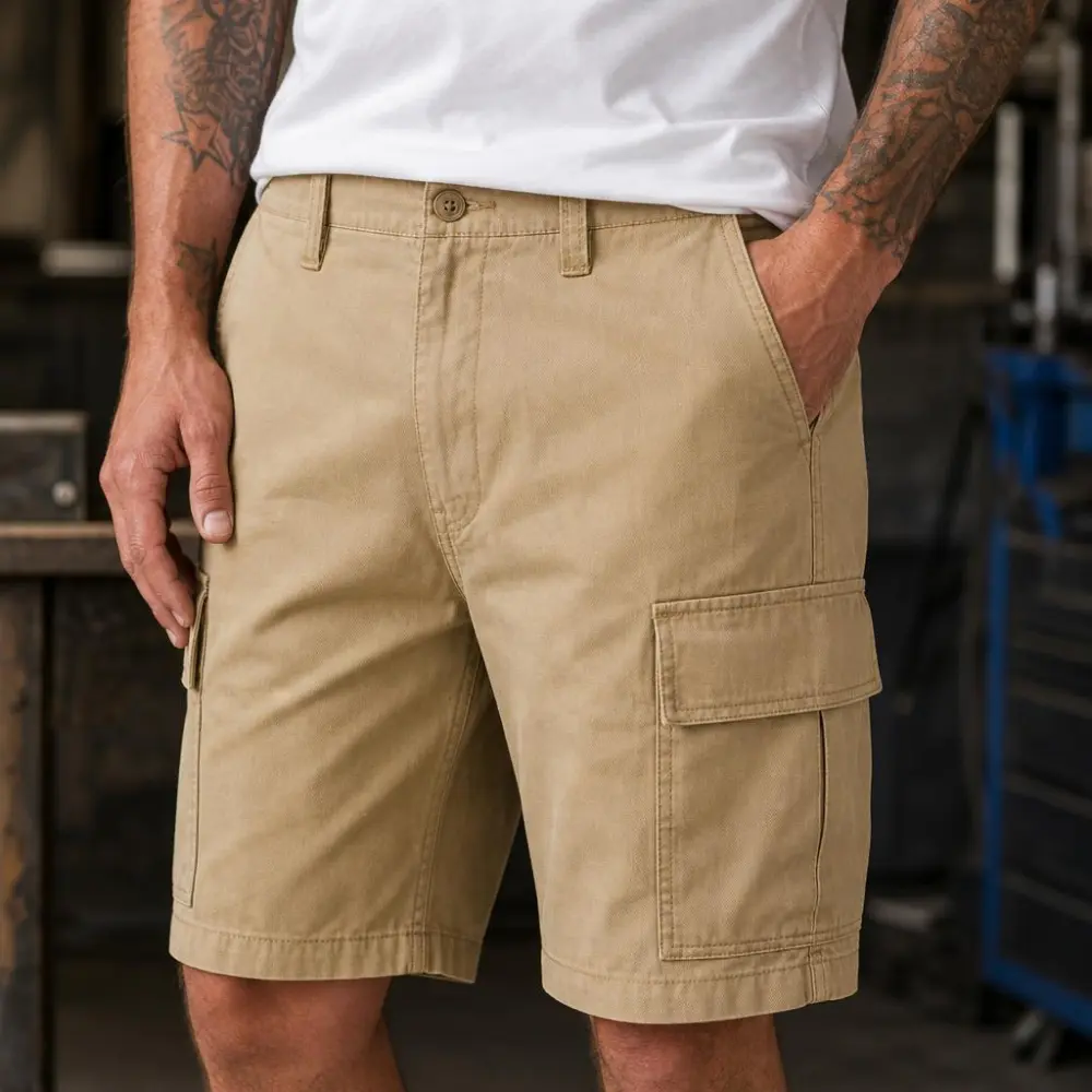 Men’s Relaxed Fit Cargo Shorts