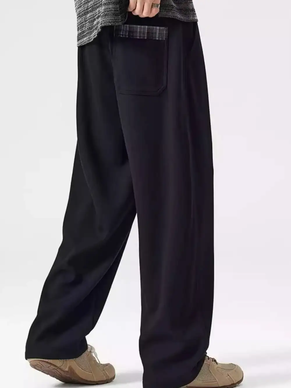 Refined Men's Plus Size Loose Fit Drawstring Casual Pants