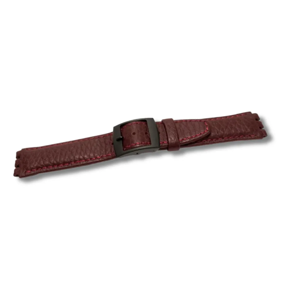 Buffalo Grain Leather Watch Strap