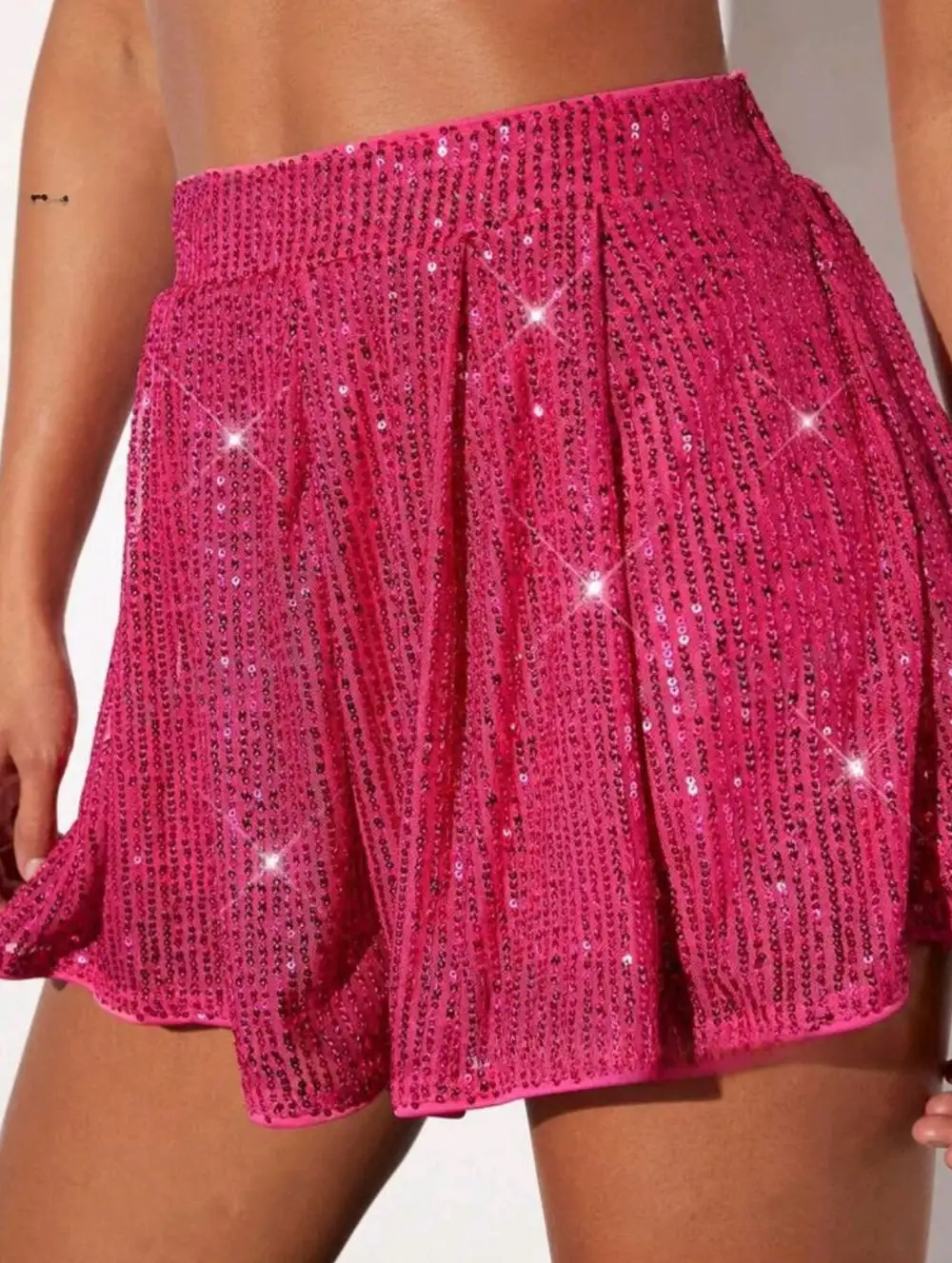 Sequin Mini Skort