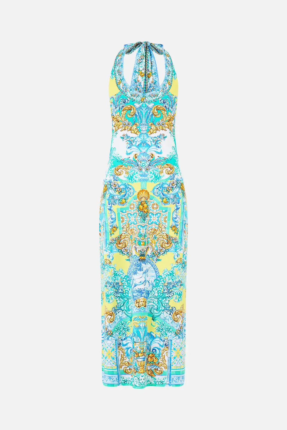 Jersey Halter Dress