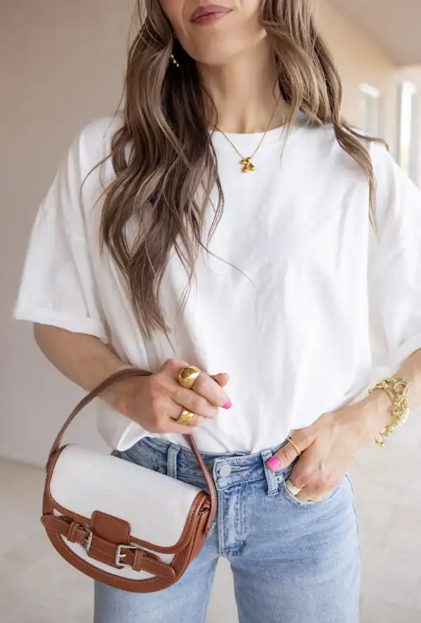 Oversized Mineral Wash Casual Tee