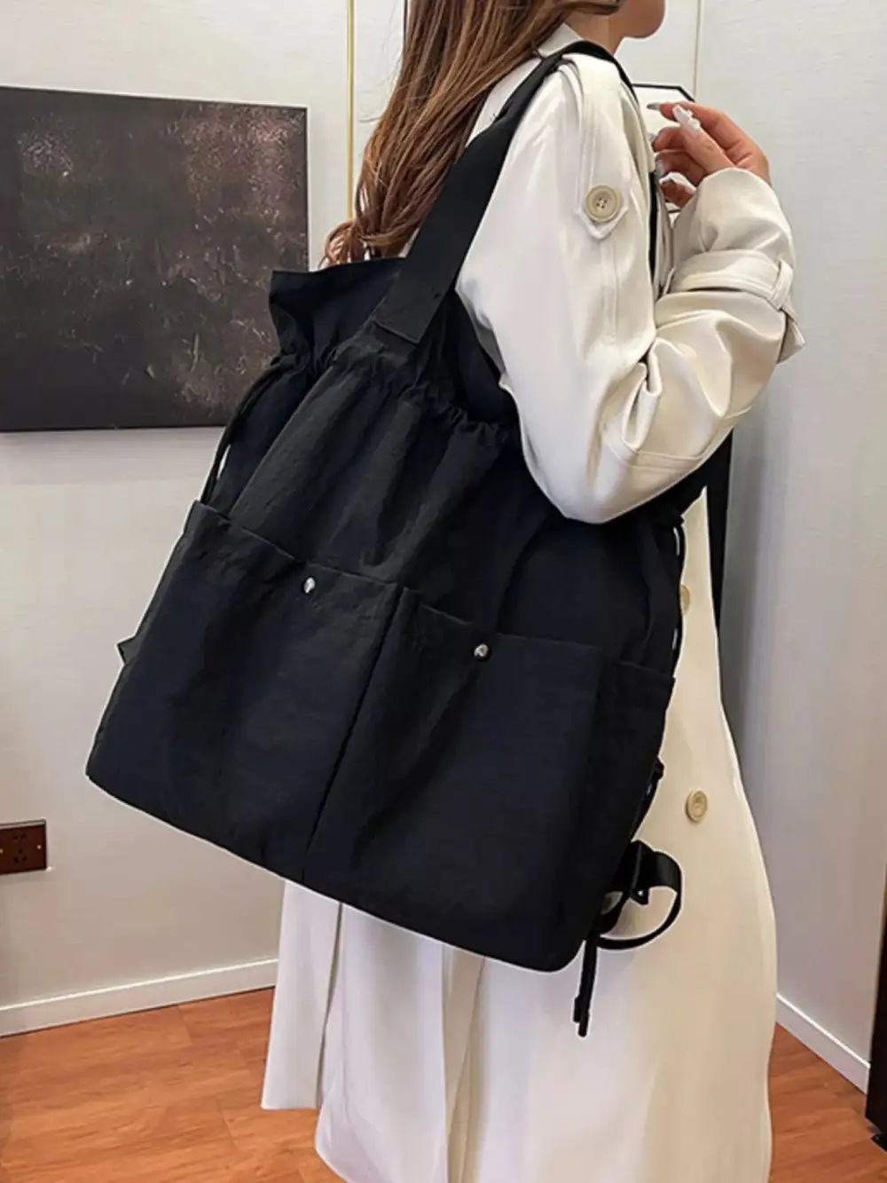 Structured Form Backpack