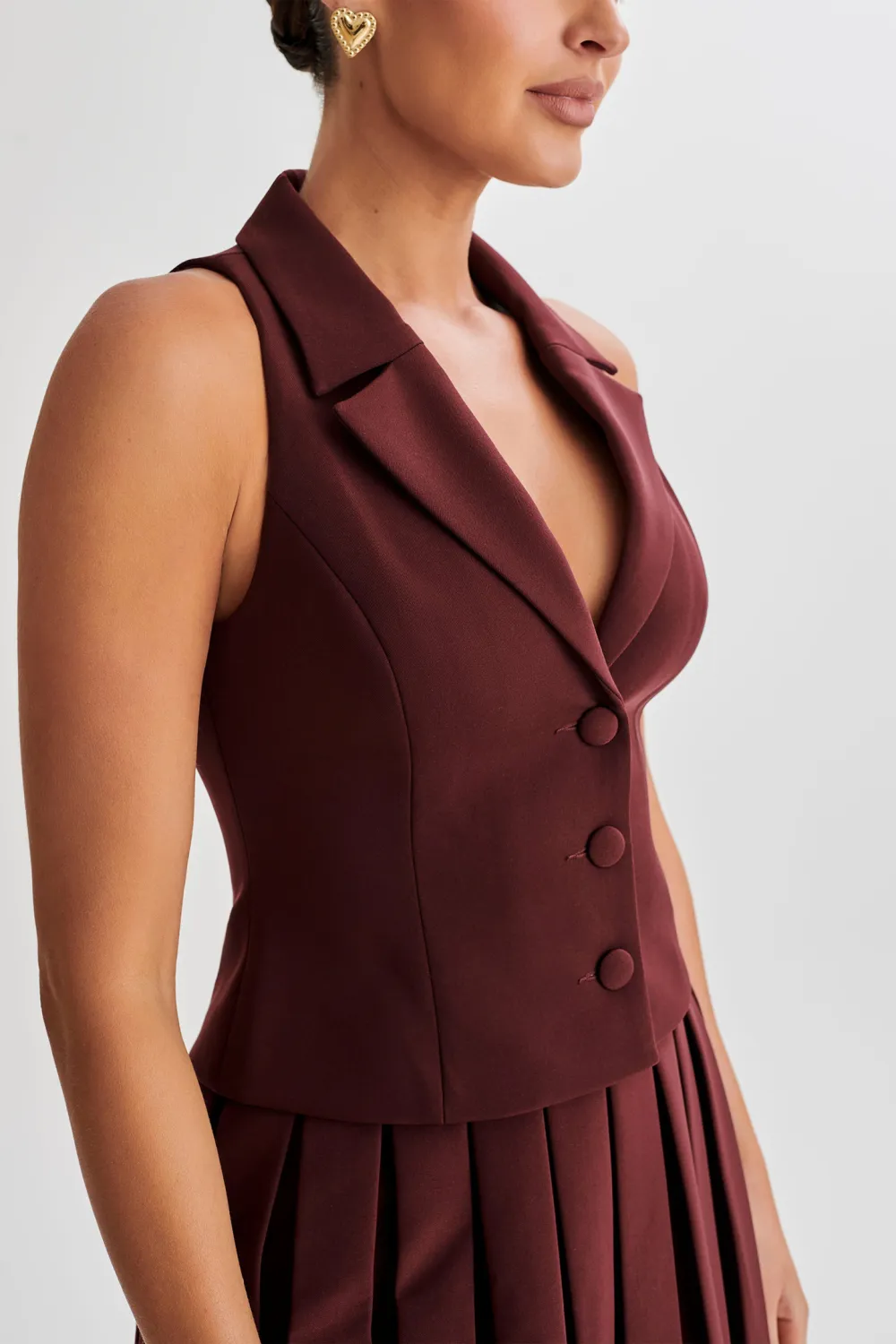 Suiting Slight Stretch Vest
