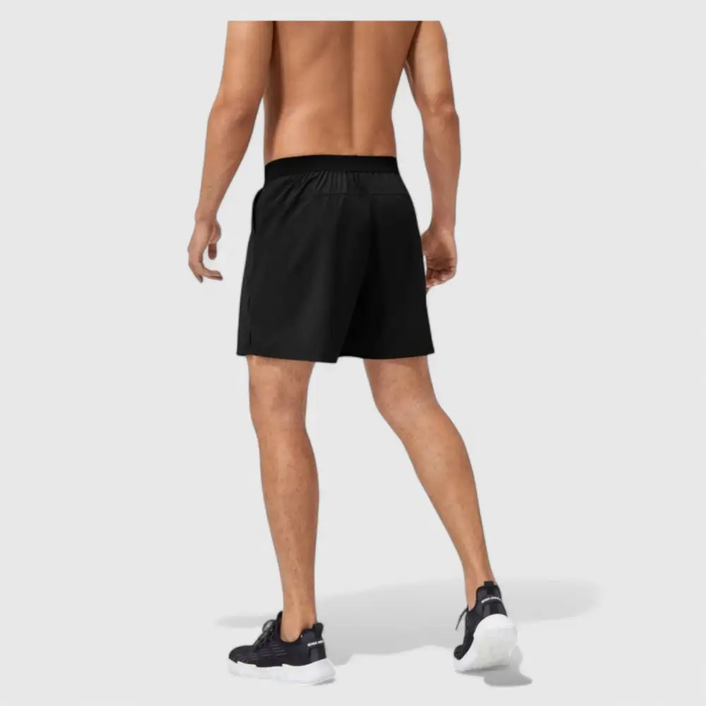 Elastic-Waist Quick-Dry Lightweight Men's Athletic Shorts