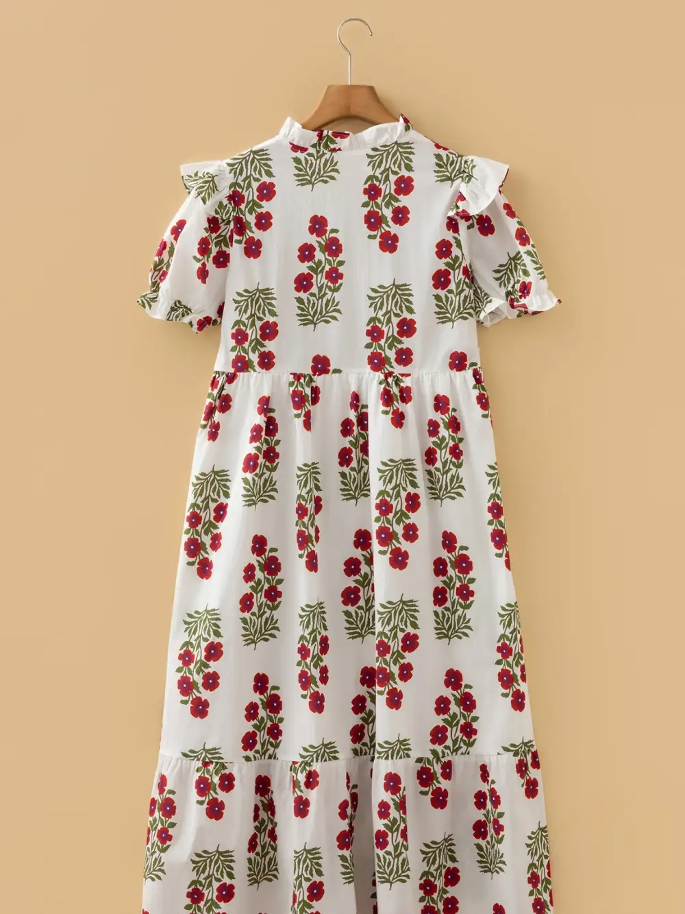 Comfort Fit Floral Printed Mini Dress