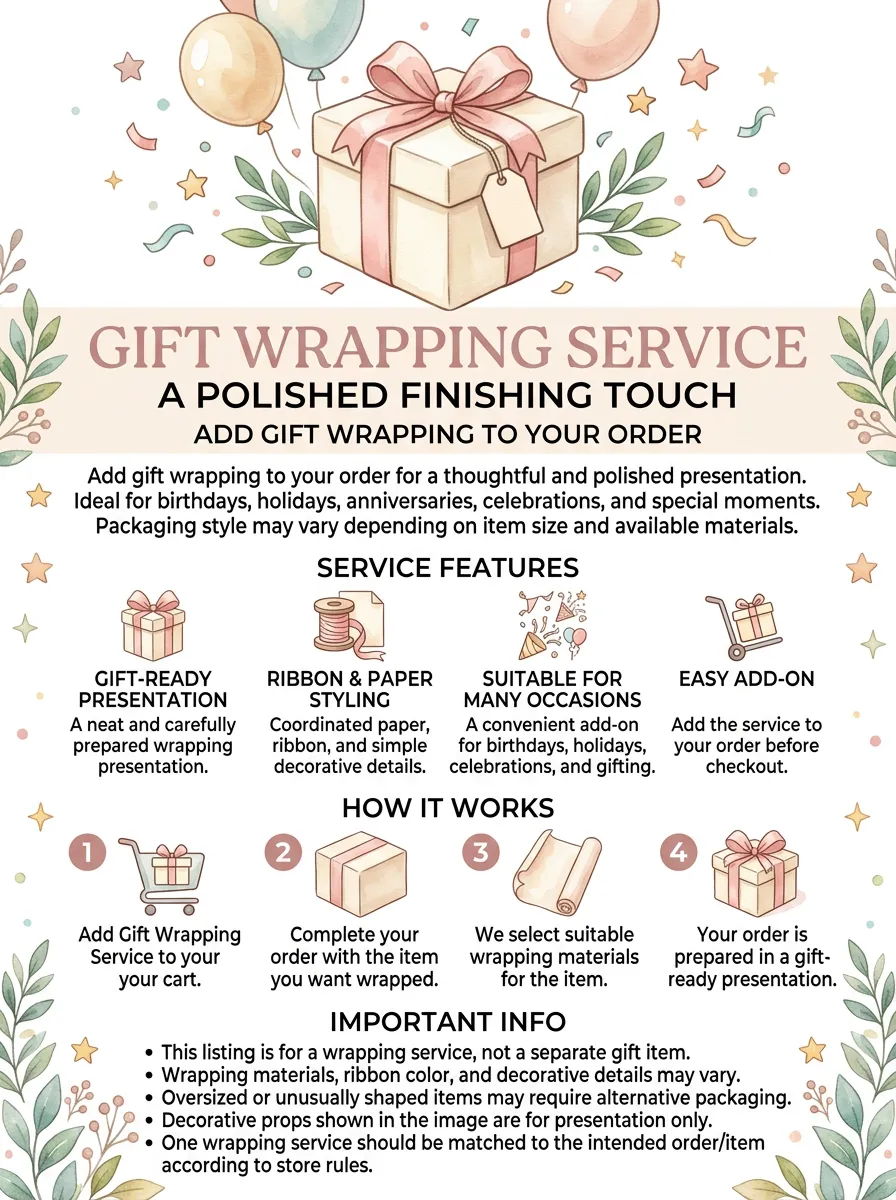 Ribbon-Finished Packaging Service