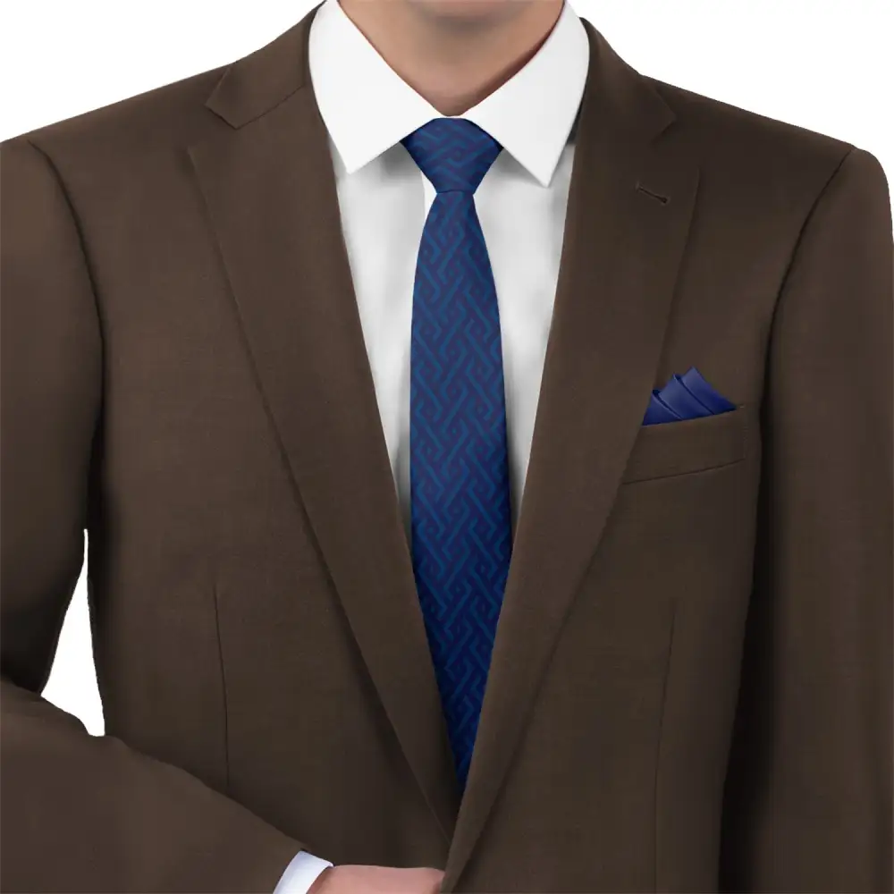 Modern Geometric Theme Necktie