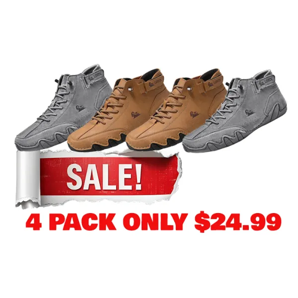 Men's Waterproof and Breathable Orthopedic Footwear