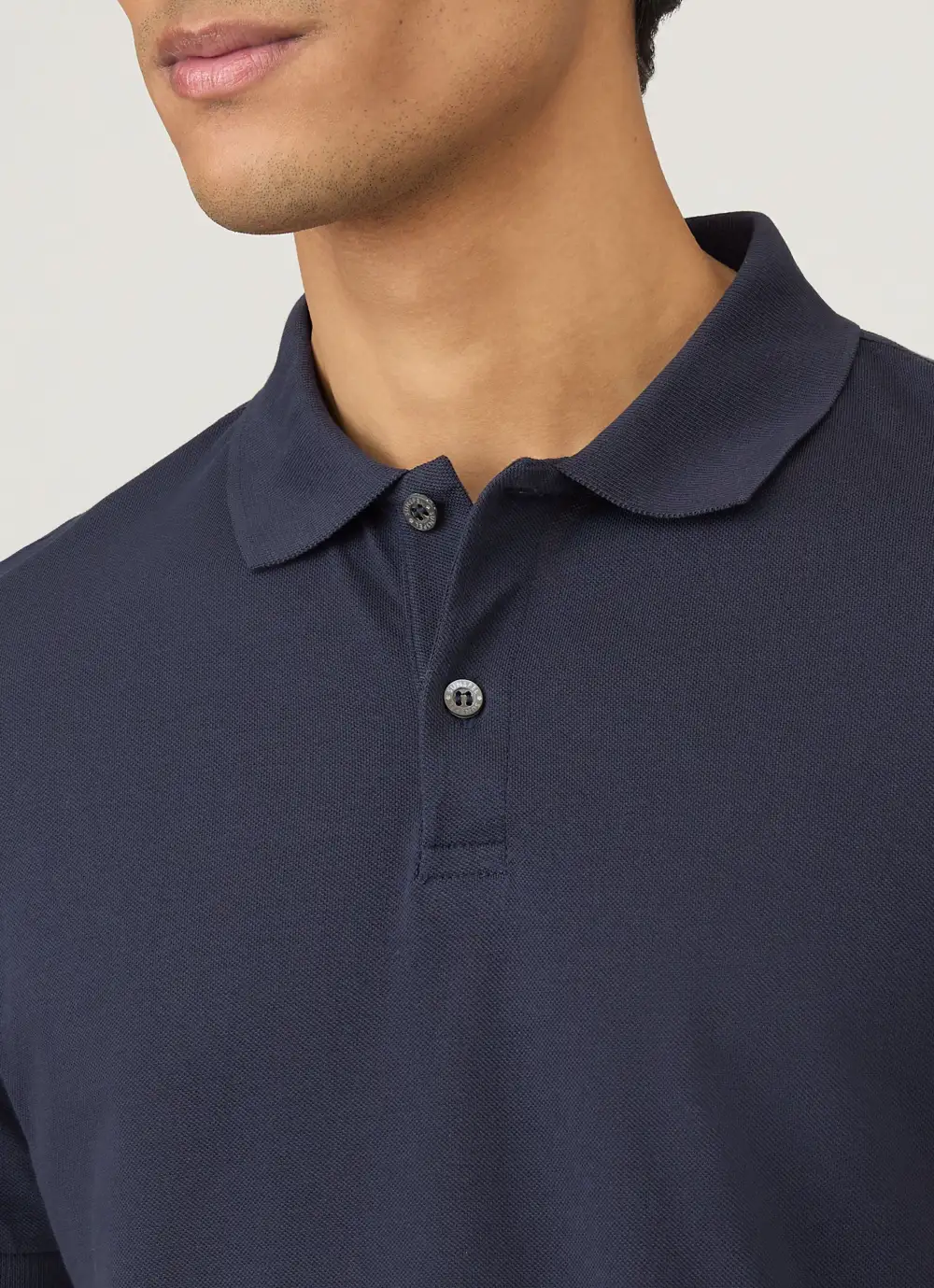 Refined Everyday Slim Fit Cotton Pique Short Sleeve Polo Shirt