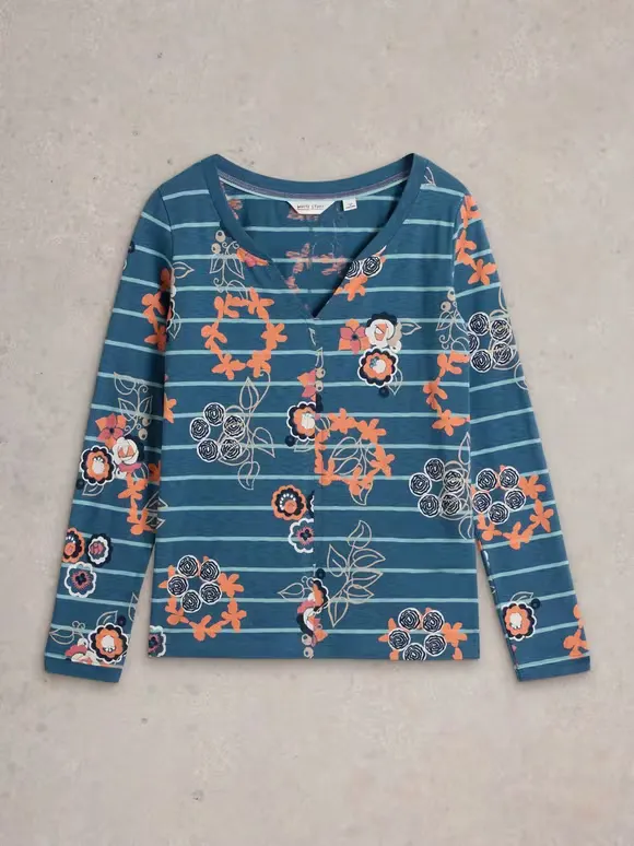 Art Graphic Long Sleeve T-Shirt