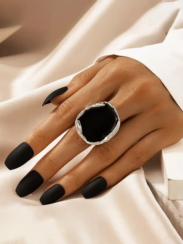 Geometric Alloy Ring