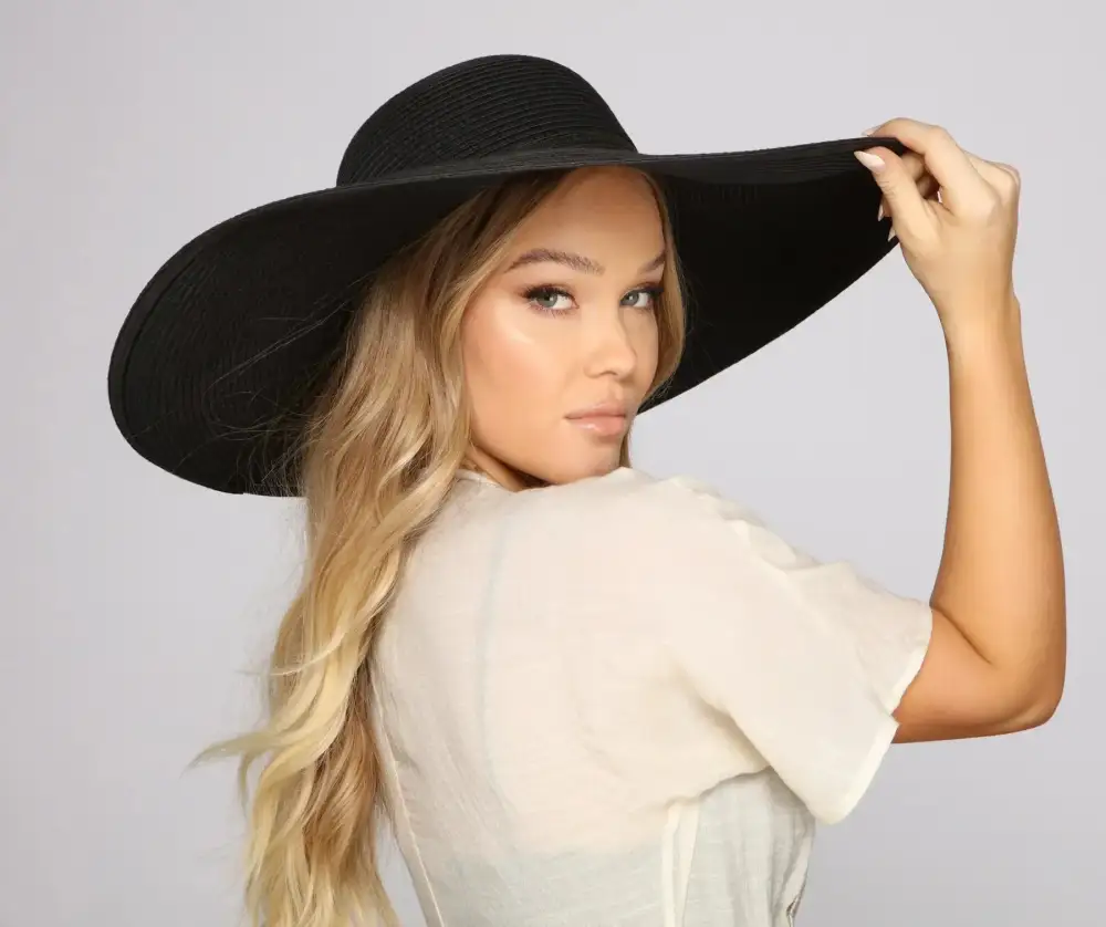 Classic Oversized Floppy Straw Hat