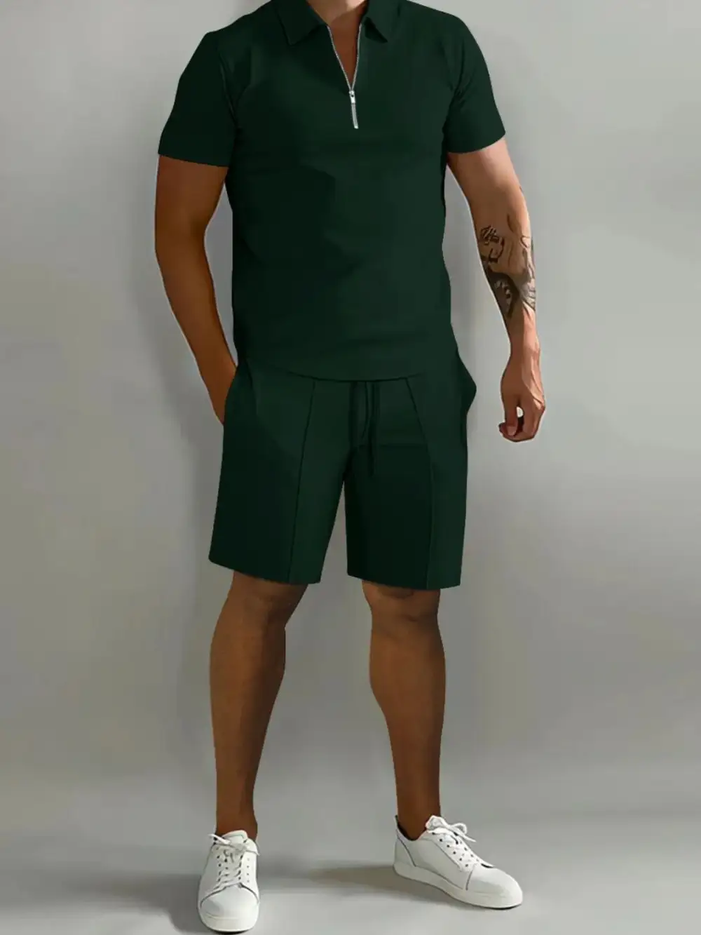 Nylon Casual Shorts