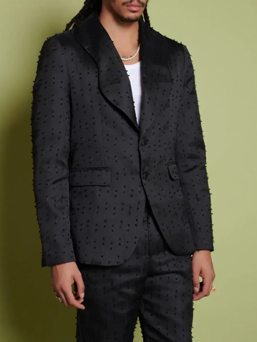 Easy Casual Texture Blazer