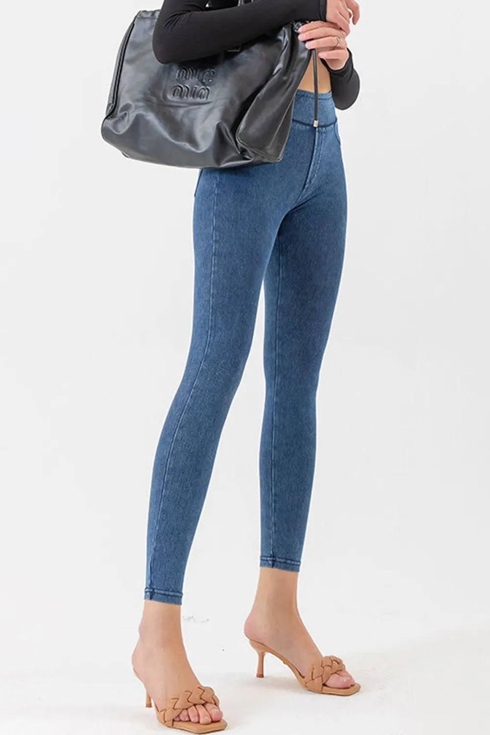 Everyday High Waist Skinny Denim Jeans