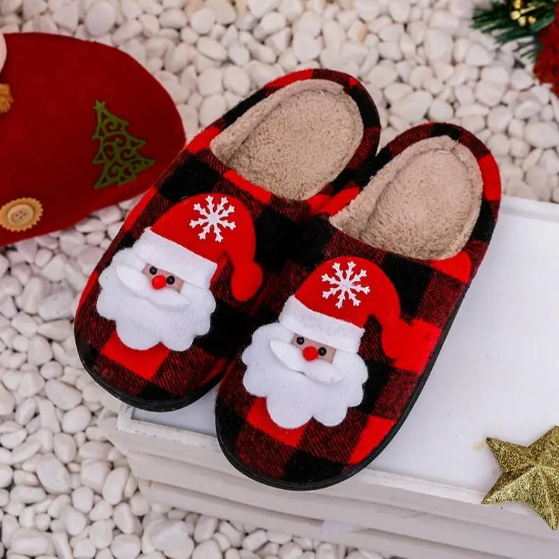 🏷️ 🎅 Holiday Special – 40% OFF! 🎁 Women & Men Christmas Slippers – Memory Foam Warm House Shoes  Cozy • Fuzzy • Festive • Indoor & Outdoor Comfort