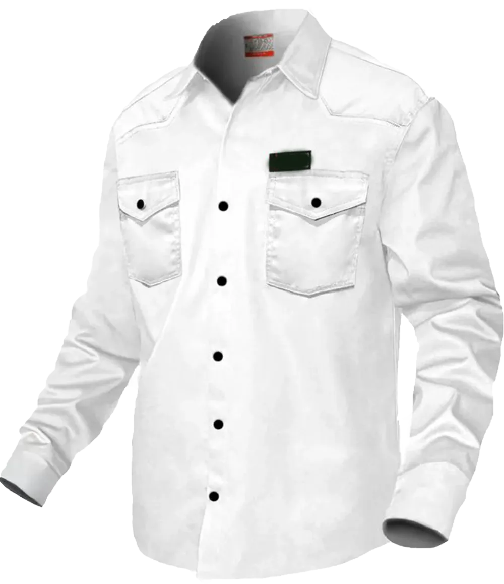 🛡️ FR Shirt – Military Green with Pearl Snap Buttons