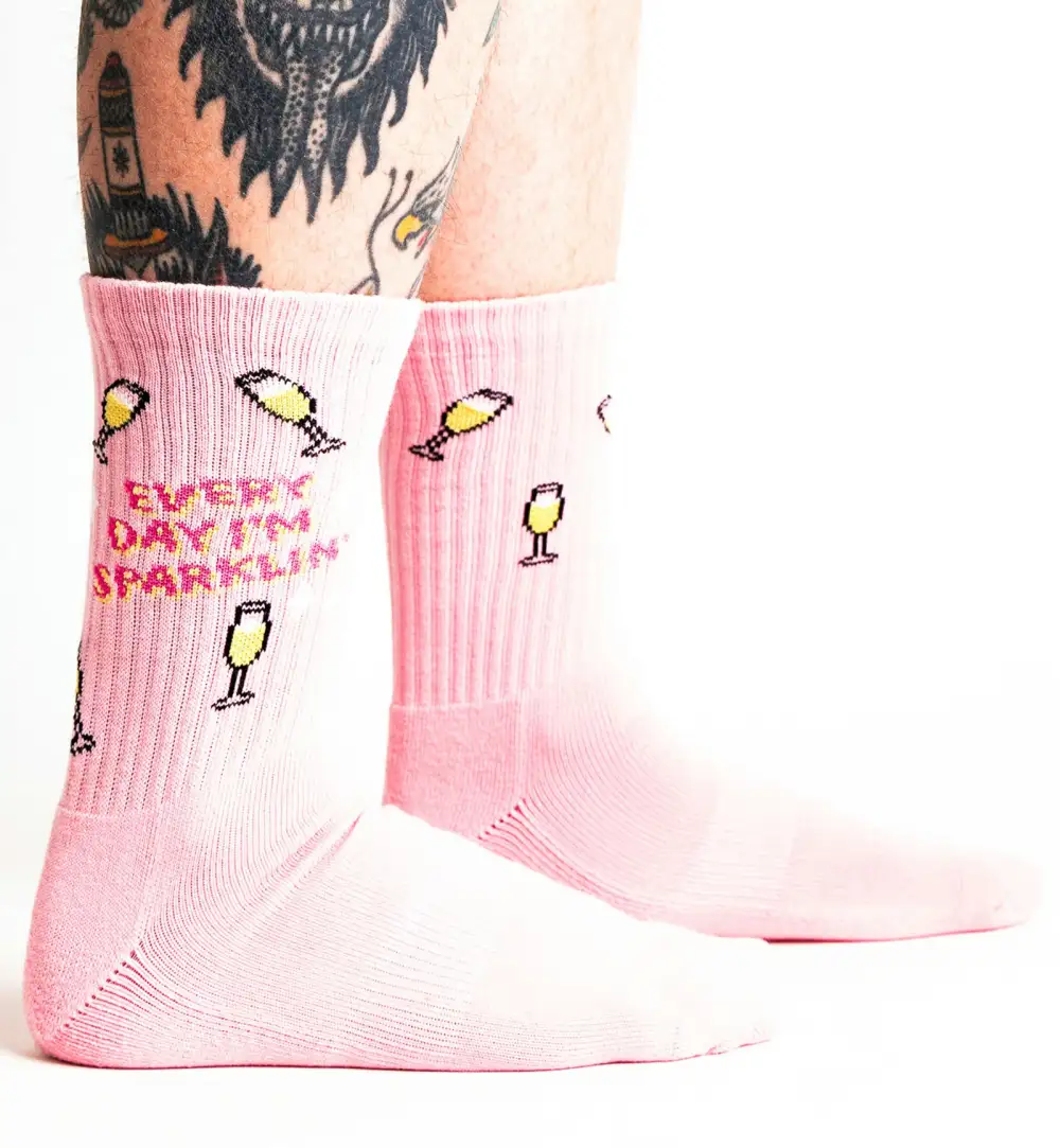 Whimsical Athletic Crew Socks
