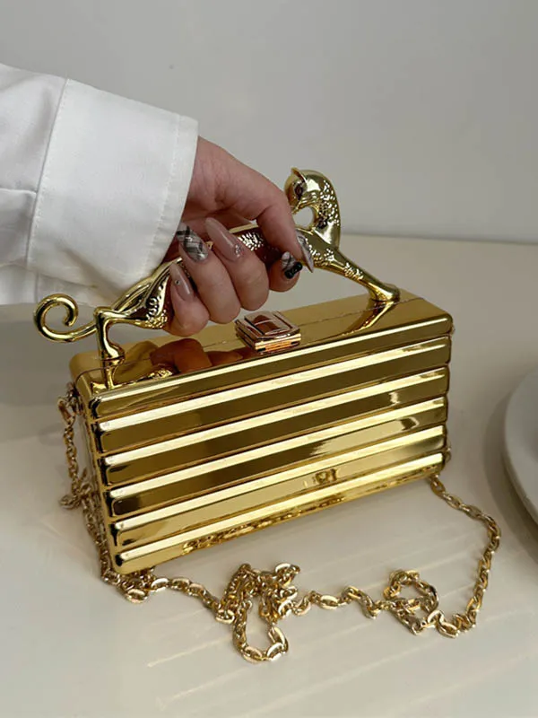 Geometric Acrylic Crossbody Bag