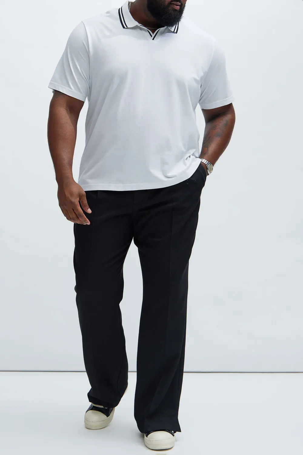 Business Style Short Sleeve Polo