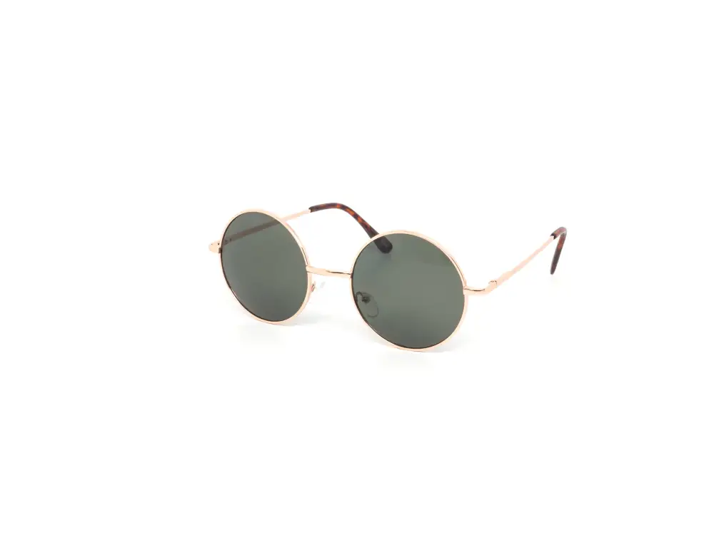 12-Pack Metal Round Gradient Sunglasses
