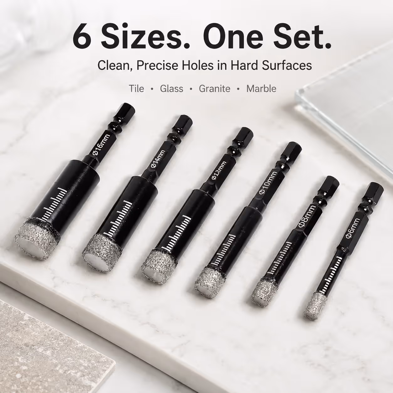 Diamond-Edge Bits for Controlled Openings — product detail 1