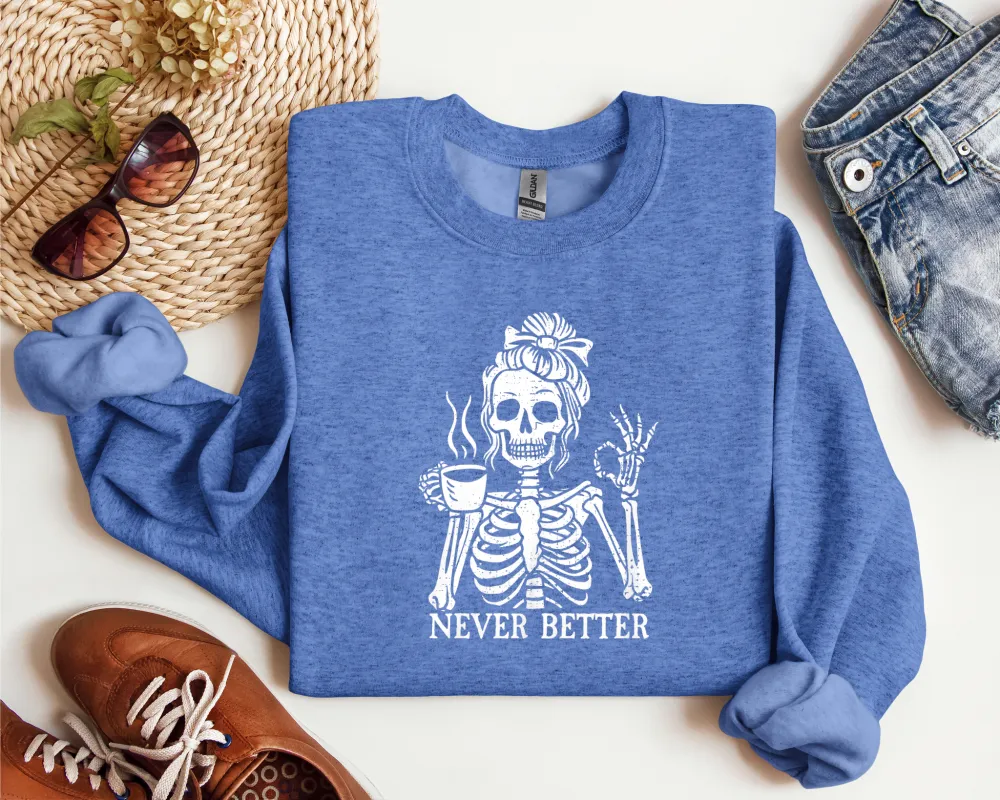 Easy Mood Graphic Crewneck Sweatshirt