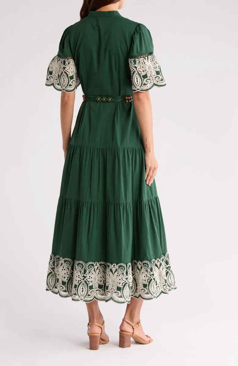 Southampton Embroidered Maxi Dress