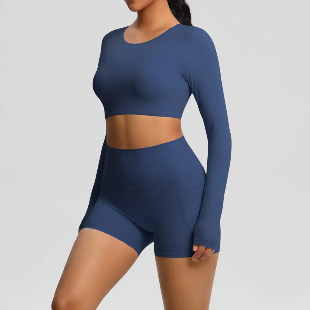 Brushed High-Waist Bra Active Set