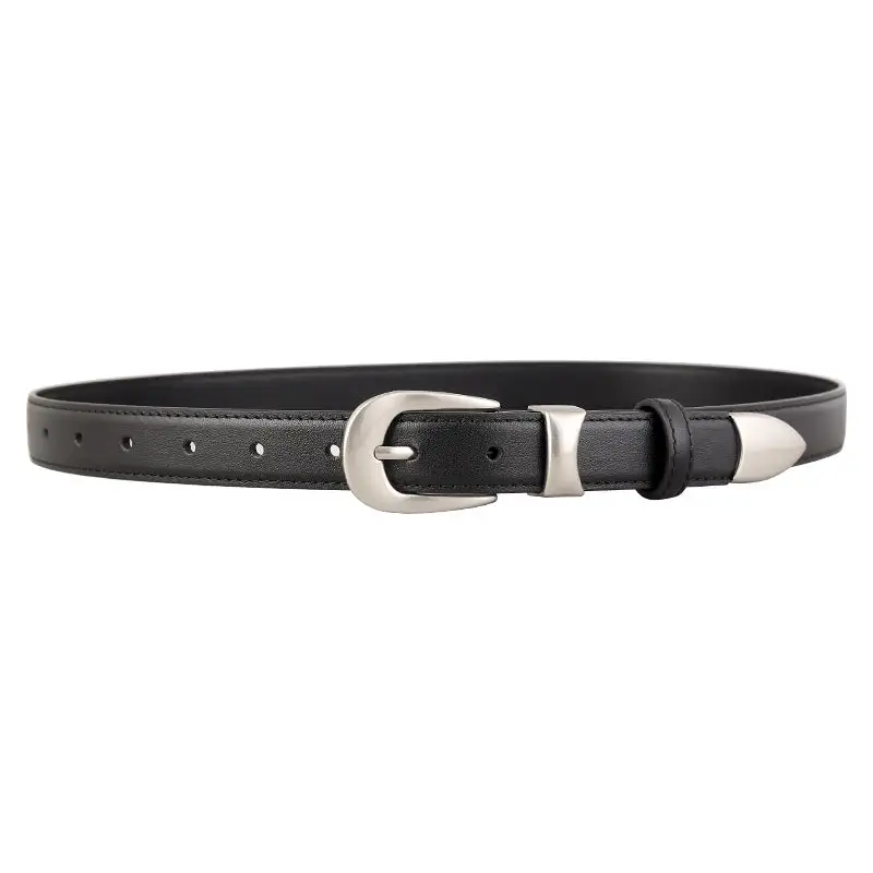 Bold Statement Buckle Casual Belt