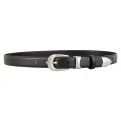 Bold Statement Buckle Casual Belt