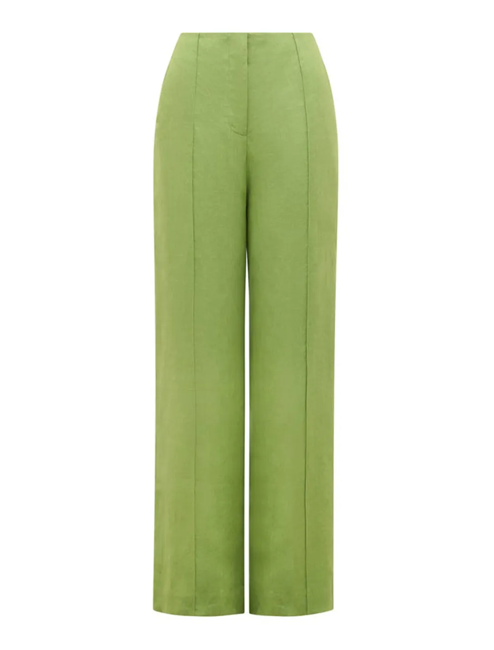 Linen Wide-Leg Pants