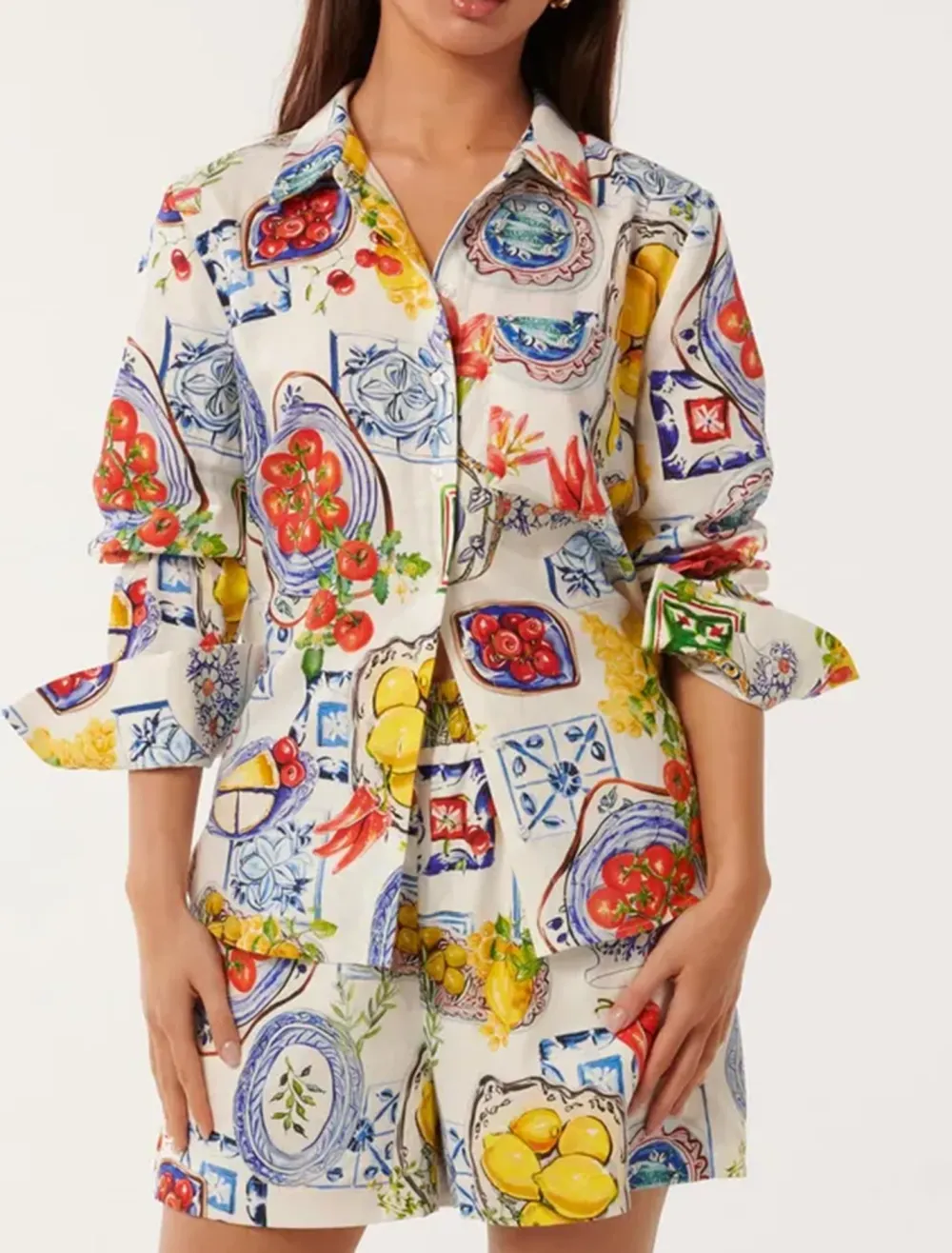 Oversized Long Sleeve Shirt