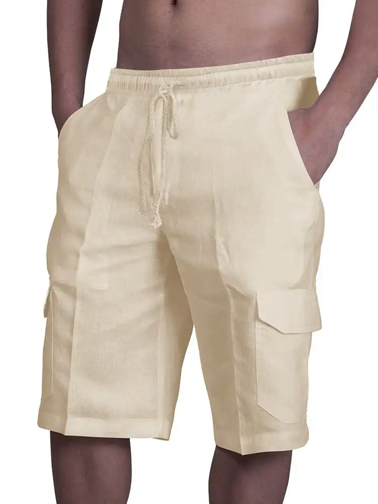 Men's Cotton Shorts Pockets