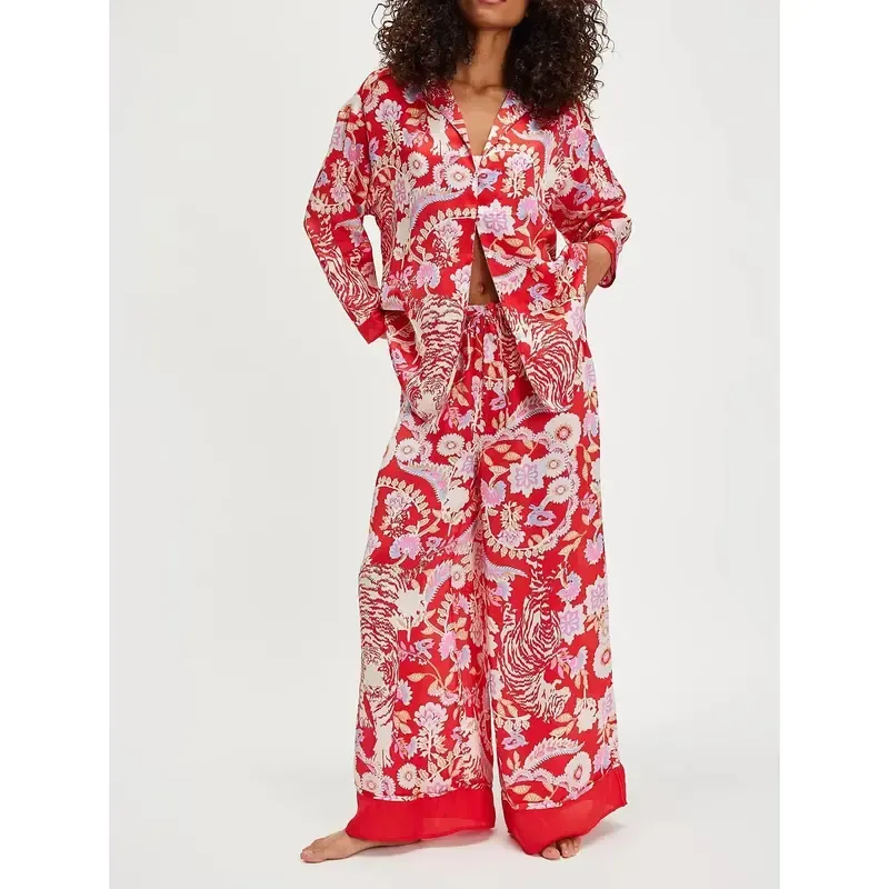 Women's Printed Loungewear Set