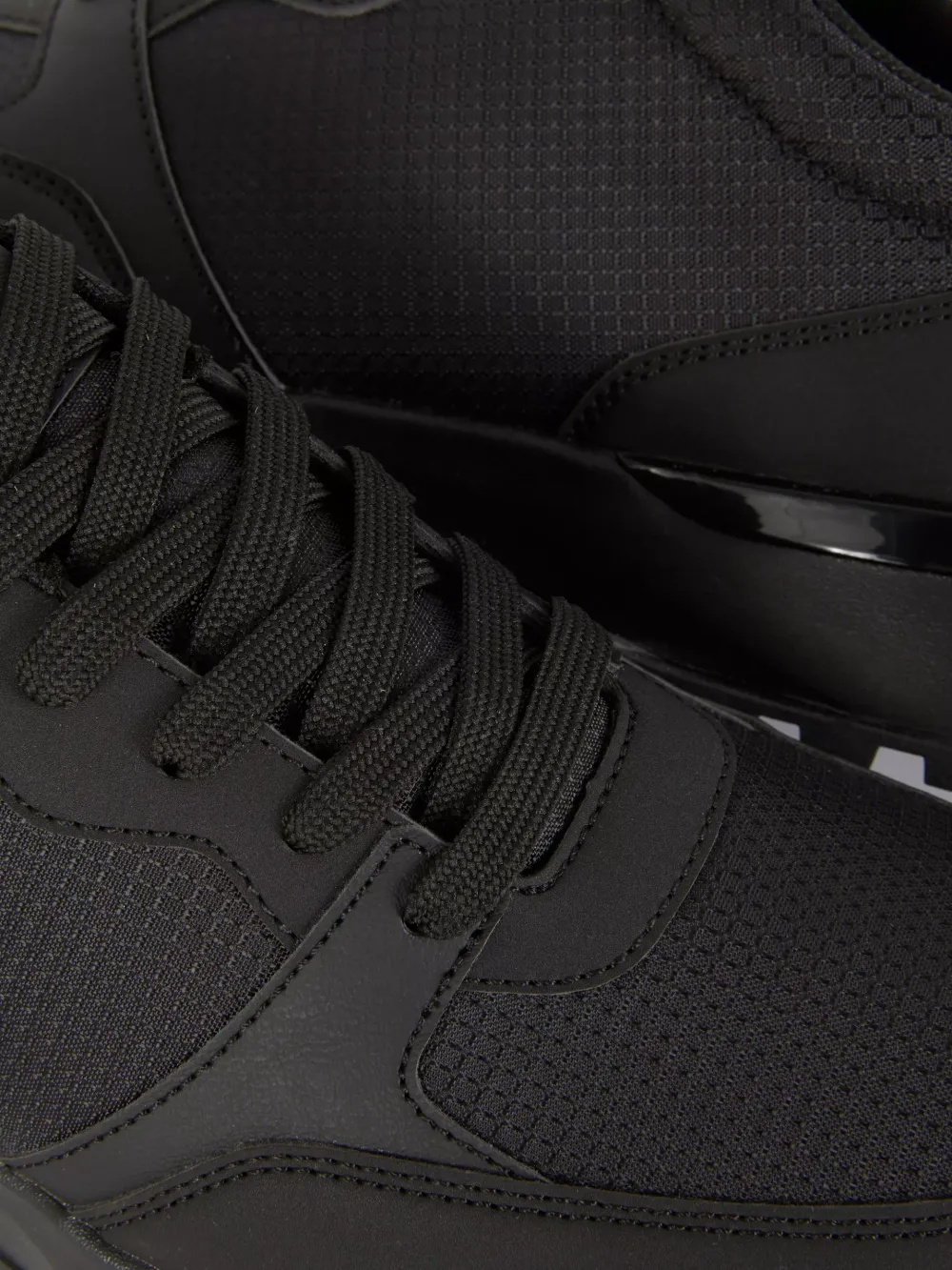 Casual Sports Lace Mesh Surface Lace-Up Sports Shoes
