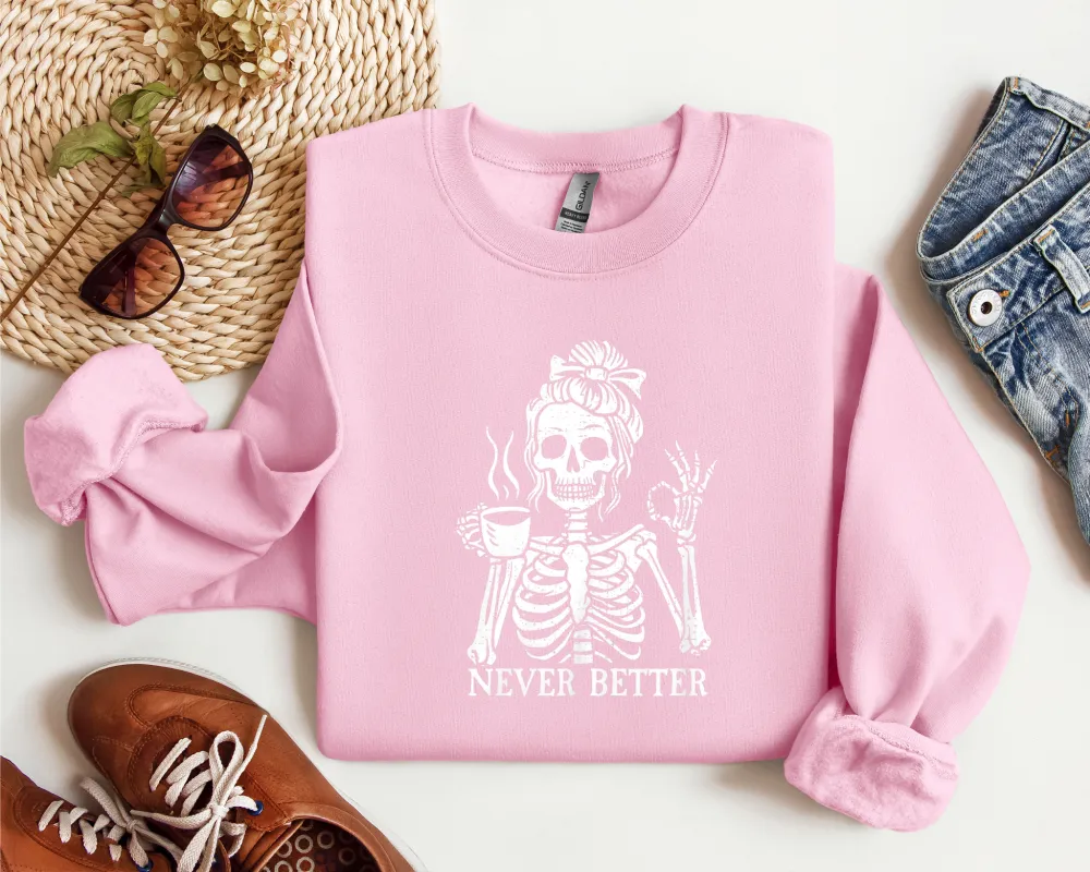 Easy Mood Graphic Crewneck Sweatshirt