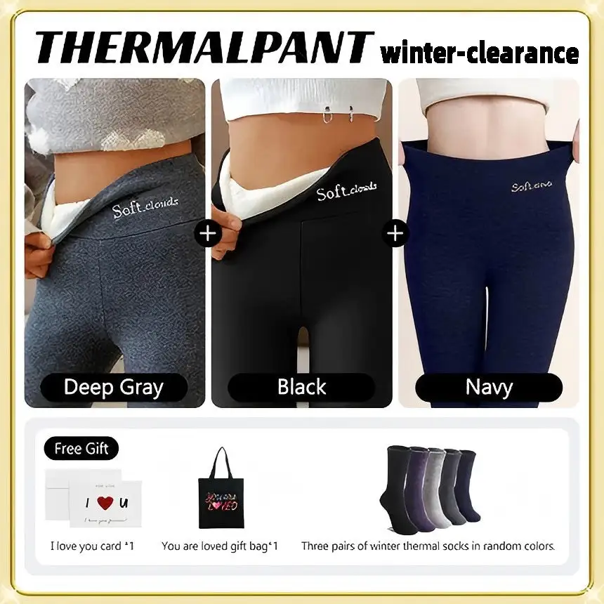 ❄️ MustPride® Cloudy Fleece Lined Leggings – Stay Cozy & Confident 🔥 Limited-Time Offer — 50% OFF Today Only!