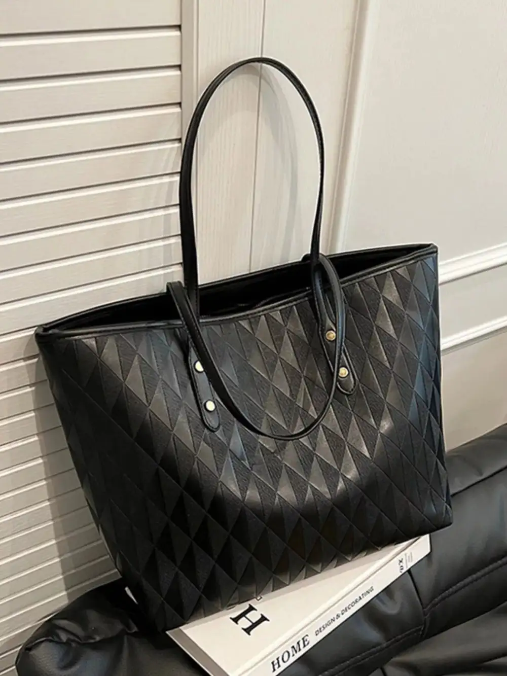 Cap Capacity Shoulder Bag