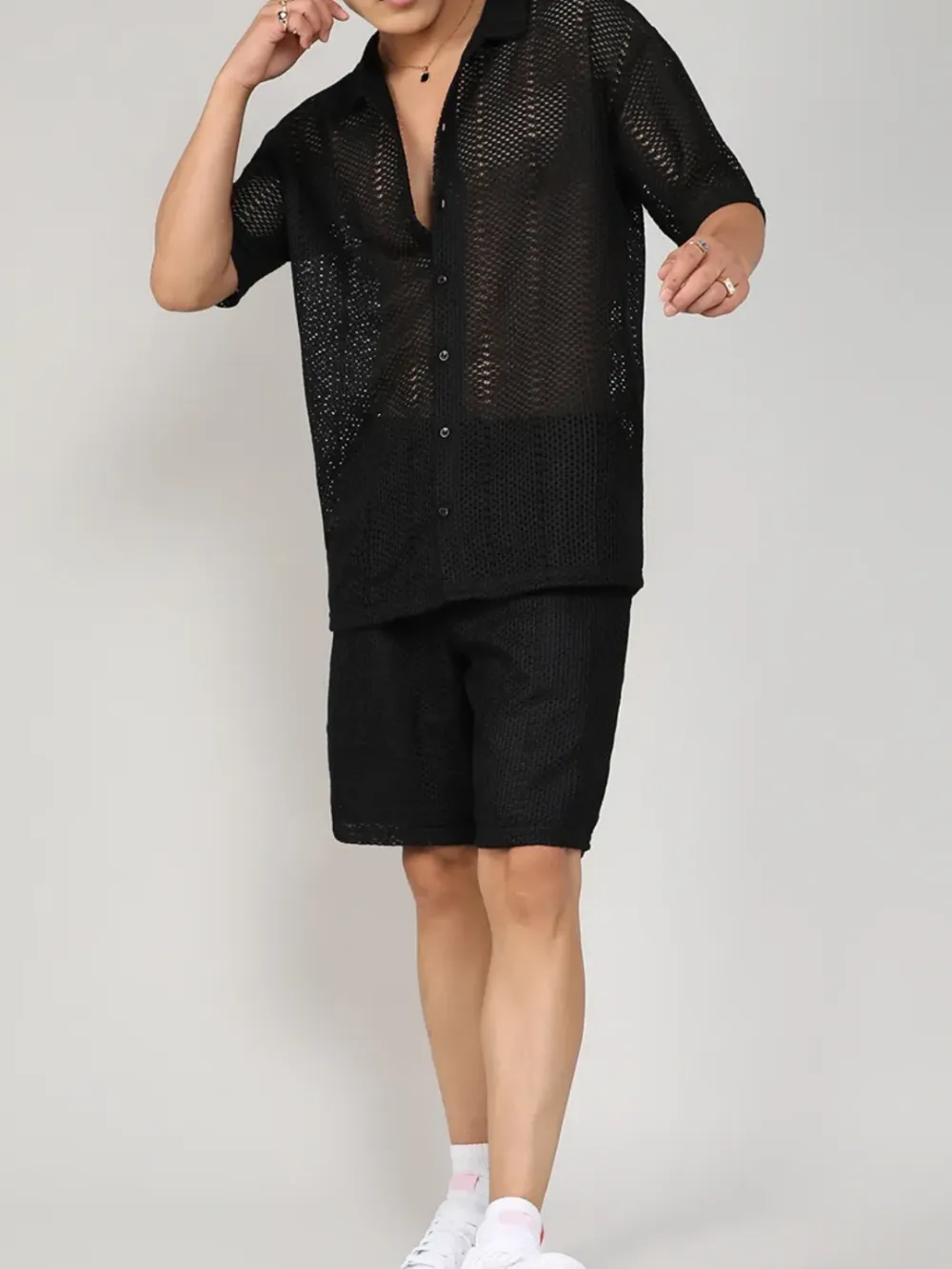 Casual Style Black Co-Ord Set